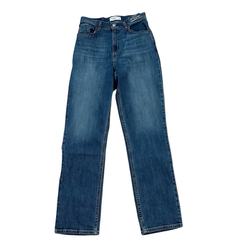 Abercrombie & Fitch The 90s Straight Ultra High Rise Curve Love Size 28/6R NWT